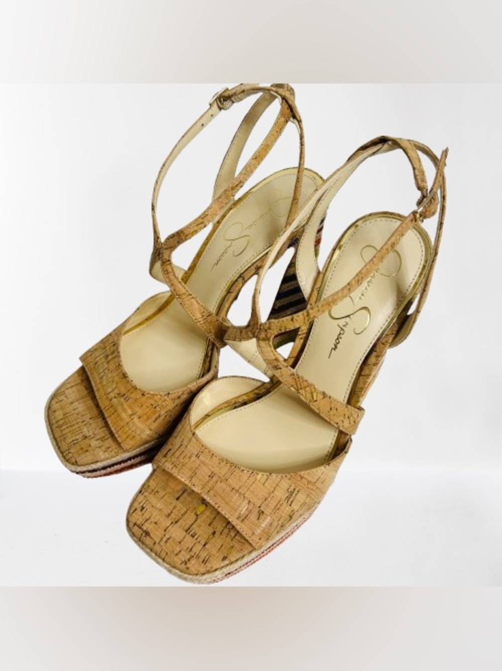 Jessica Simpson Women’s Dosia Strappy Platform Dress Sandals - Picture 11 of 15